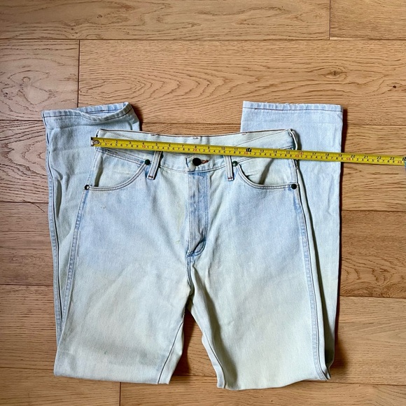 Vintage Wrangler Super Faded Stone Wash Jeans - Picture 10 of 10